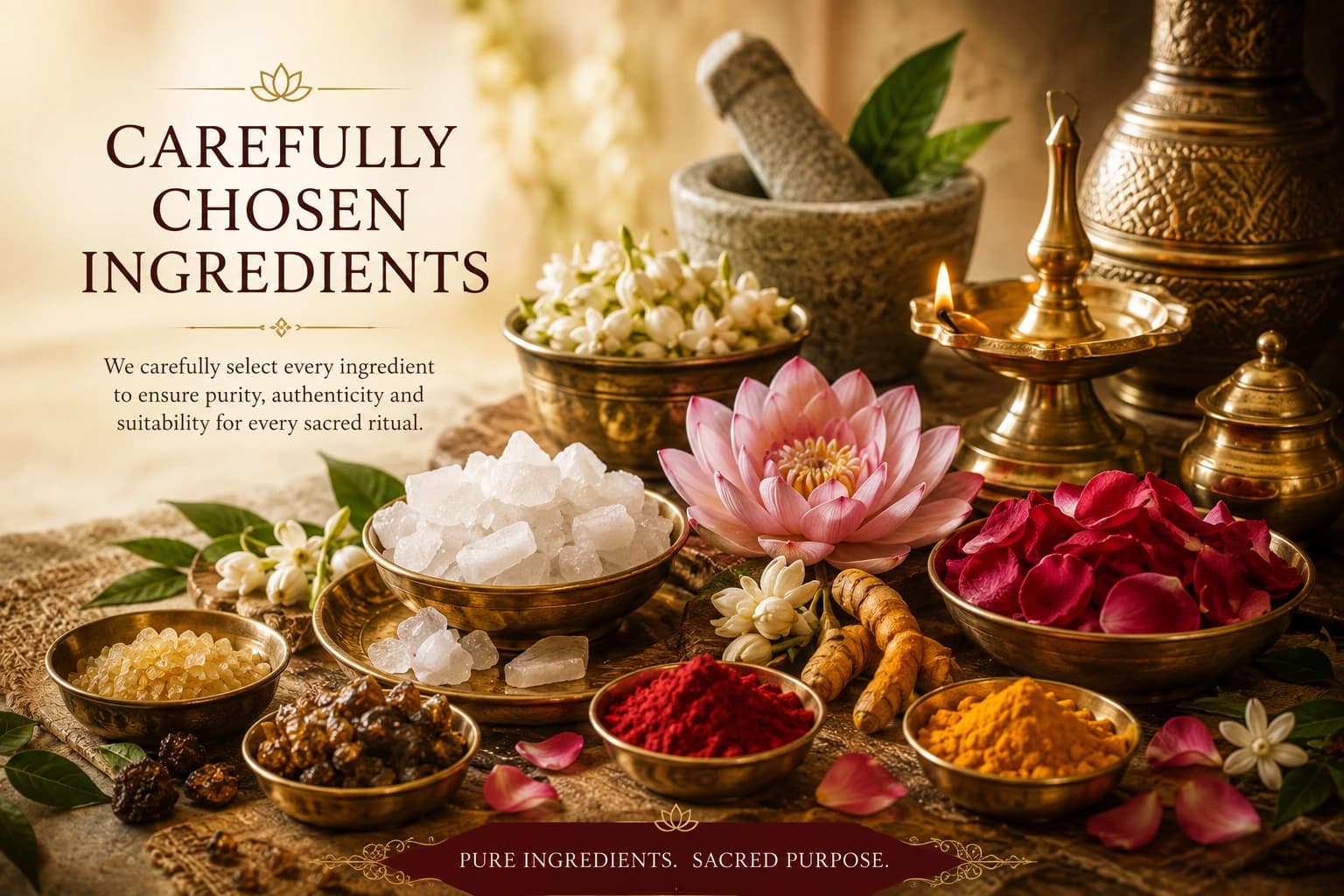 Carefully Chosen Ingredients